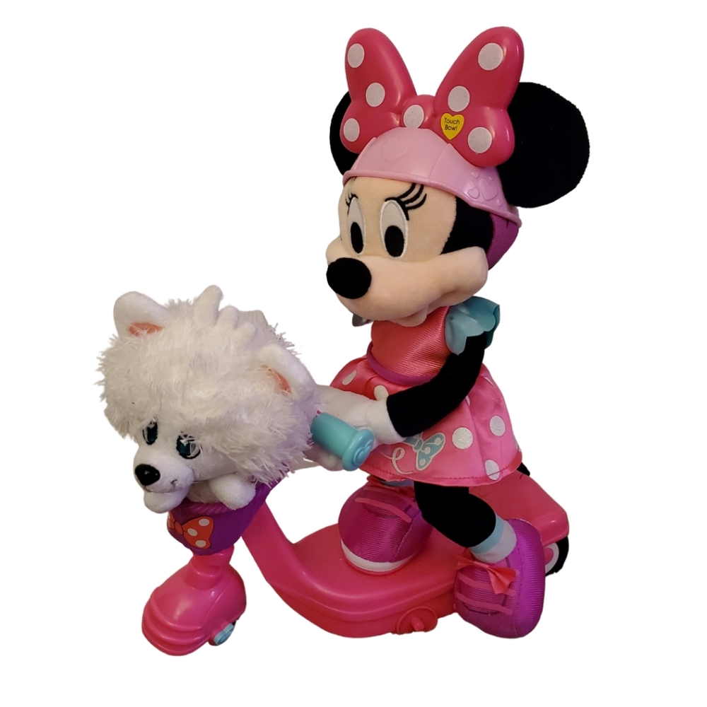 Minnie Mouse Sing & Spin Scooter Toy